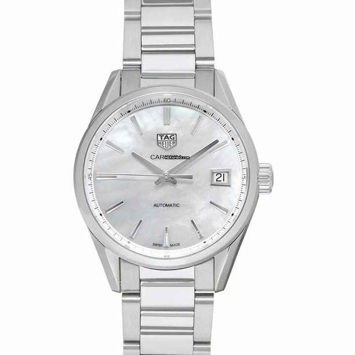  TAG Heuer Carrera Lady WBK2311.BA0652 - Carrera Calibre 5 Ladies Automatic White Dial Ladies Watch </h1> 
