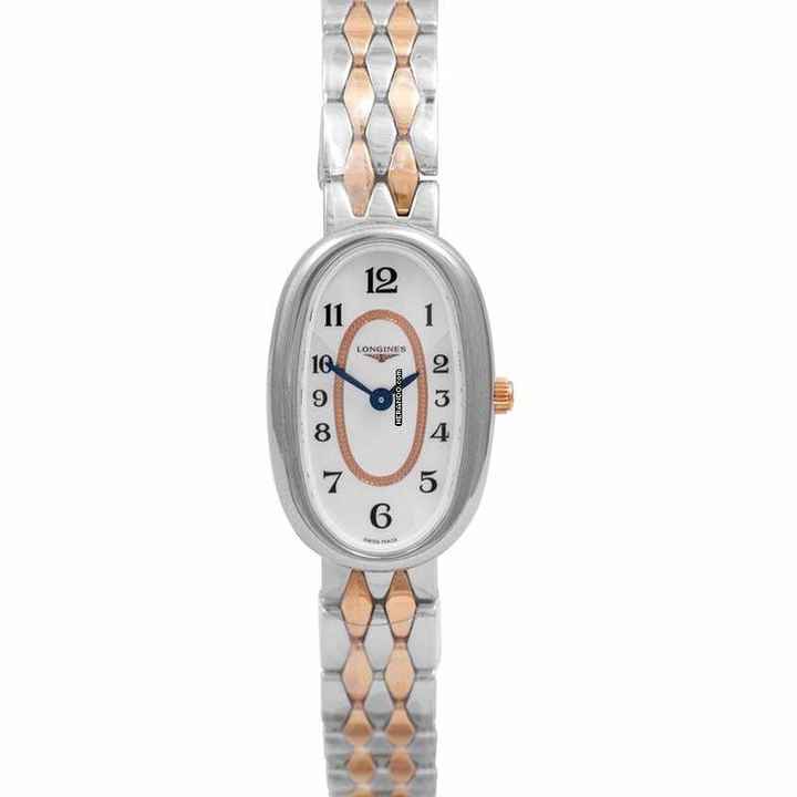  Longines Symphonette L23055837 - Symphonette Quartz White Mother of Pearl Dial Ladies Watch </h1> 