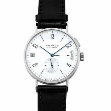  NOMOS Tangomat GMT 635 - Tangomat Gmt Automatic White Silver-plated Dial 40 mm Men's Watch </h1> 
