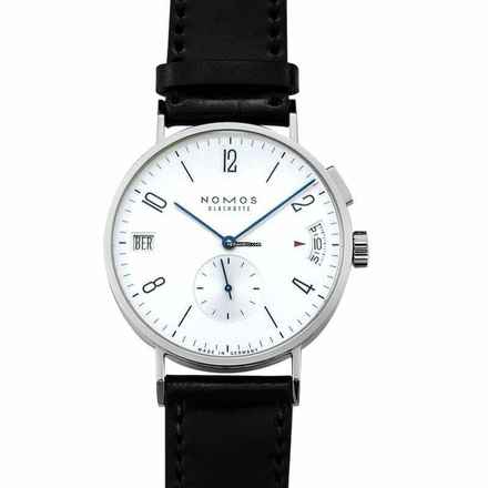  NOMOS Tangomat GMT 635 - Tangomat Gmt Automatic White Silver-plated Dial 40 mm Men's Watch </h1> 