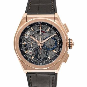  Zenith Defy El Primero 18.9000.9004/71.R585 - Defy EL Primero 21 Rose gold Automatic Skeleton Dial Men's Watch </h1> 