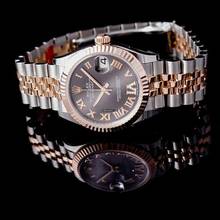 Thumbnail von Rolex Datejust 31 278271-0030 - Datejust 31 Steel And 18ct Everose Gold Automatic Silver Diamond Dial Ladies </h1>