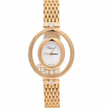  Chopard Happy Diamonds 209421-5001 - Happy Diamonds Quartz mother-of-pearl guilloché Dial 18k Rose Gold Men's Wat </h1> 