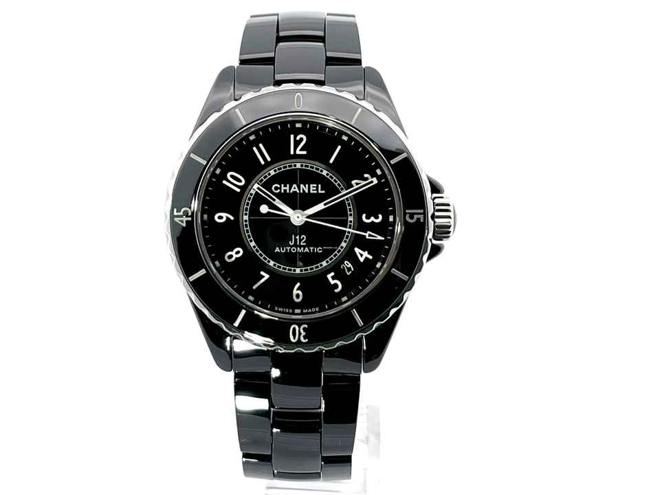  Chanel J12 Automatik 38 Schwarz Ref. H5697 </h1> 