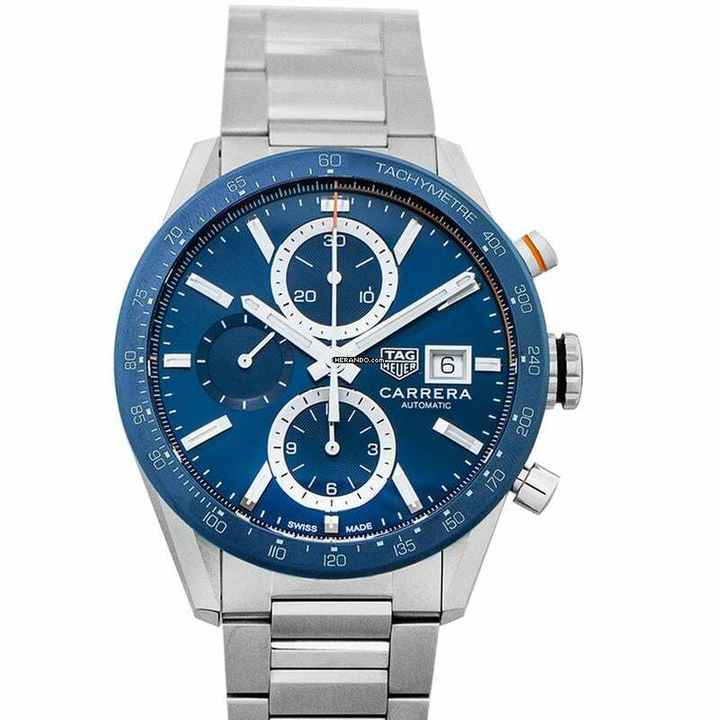  TAG Heuer Carrera CBM2112.BA0651 - Carrera Automatic Blue Dial Men's Watch </h1> 