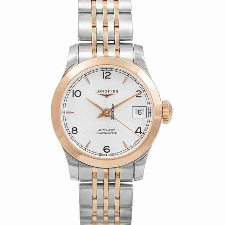  Longines Record L23205767 - Record Automatic Silver Dial Ladies Watch </h1> 