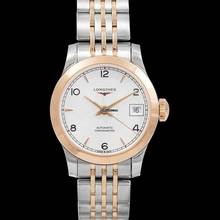 Thumbnail von Longines Record L23205767 - Record Automatic Silver Dial Ladies Watch </h1>