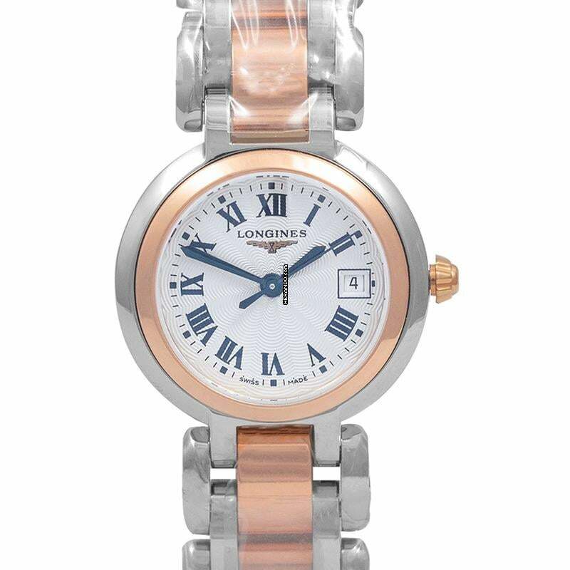 Longines PrimaLuna L81105786 - PrimaLuna Quartz Silver Dial Ladies Watch </h1>