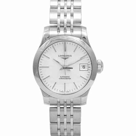  Longines Record L23204726 - Record Automatic Silver Dial Ladies Watch </h1> 