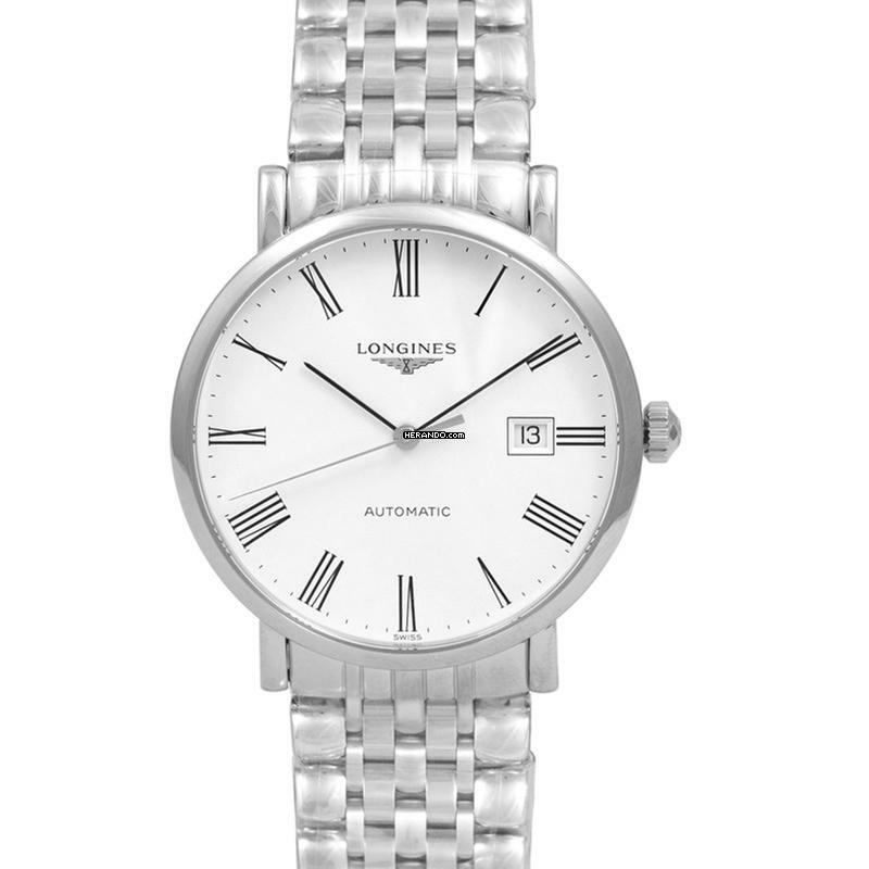 Longines Elegant L49104116 - Elegant Automatic White Dial Men's Watch </h1>