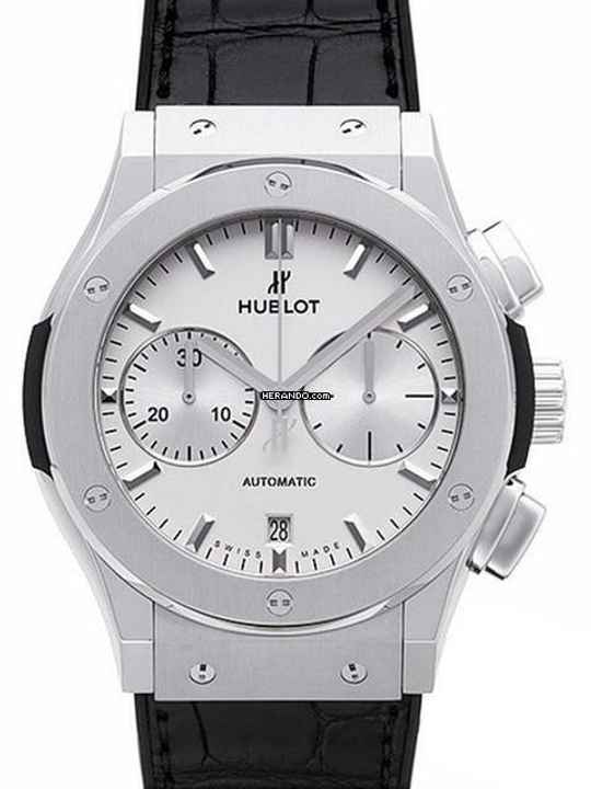  Hublot Classic Fusion Chronograph Titanium Opaline 521.NX.2611.LR </h1> 