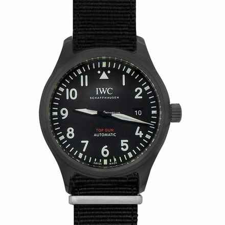  IWC Fliegeruhr IW326901 - Pilot's Watch Automatic Top Gun Automatic Black Dial Men's Watch </h1> 