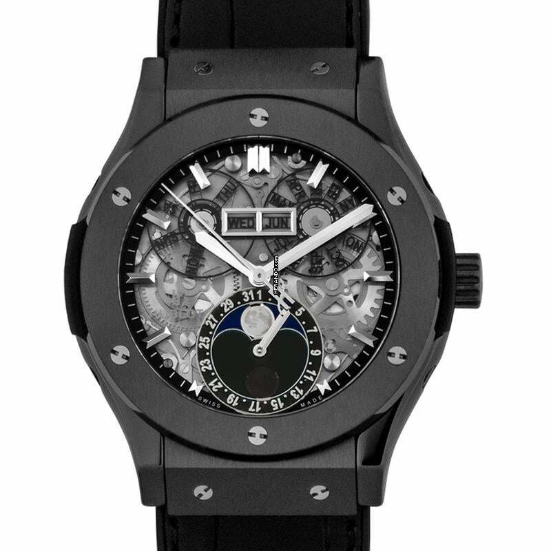  Hublot Classic Fusion Aerofusion 517.CX.0170.LR - Classic Fusion Aerofusion Moonphase Black Magic Automatic Skeleton Dial C </h1> 