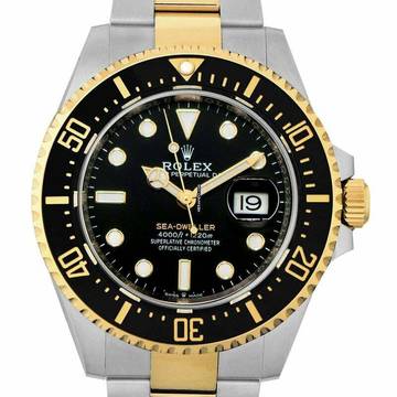 Rolex Sea-Dweller 126603-0001 - Sea-Dweller Oystersteel and 18 ct Yellow Gold Automatic Black Dial Unisex Wa </h1> 