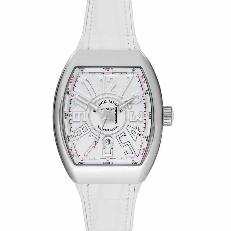  Franck Muller Vanguard V45 SC DT AC BC BLC BLC - VANGUARD Automatic White Dial Stainless Steel Unisex Watch </h1> 