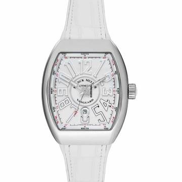 Franck Muller Vanguard V45 SC DT AC BC BLC BLC - VANGUARD Automatic White Dial Stainless Steel Unisex Watch </h1> 