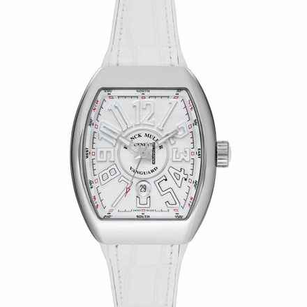  Franck Muller Vanguard V45 SC DT AC BC BLC BLC - VANGUARD Automatic White Dial Stainless Steel Unisex Watch </h1> 