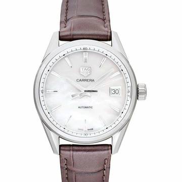  TAG Heuer Carrera Lady WBK2311.FC8258 - Carrera Calibre 5 Automatic White Dial Unisex Watch </h1> 