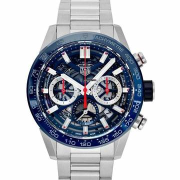  TAG Heuer Carrera CBG2011.BA0662 - Carrera Calibre Heuer 02 Automatic Skeleton Dial Men's Watch </h1> 