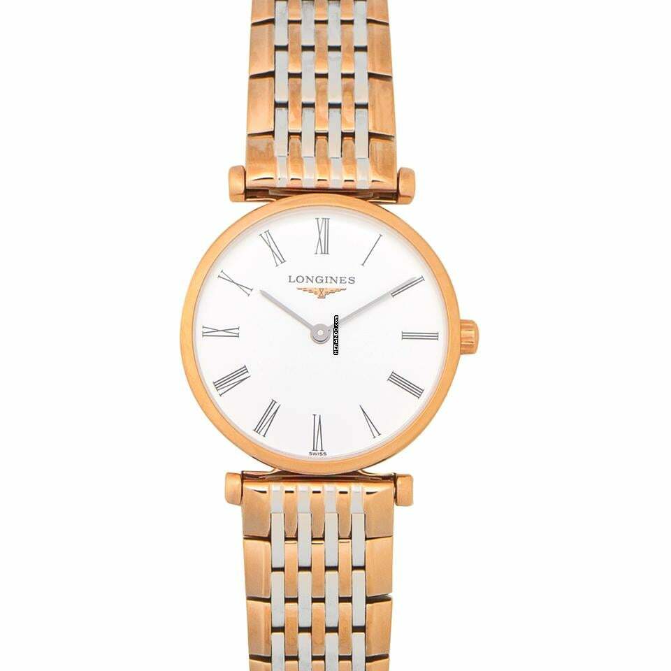 Longines La Grande Classique L42091917 - La Grande Classique White Dial Two-tone Ladies Watch </h1>