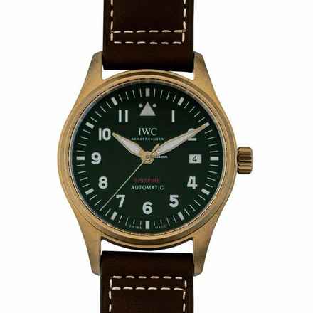  IWC Fliegeruhr IW326802 - Pilot's Watch Automatic Spitfire Automatic Green Dial Men's Watch </h1> 