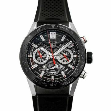  TAG Heuer Carrera CBG2A10.FT6168 - Carrera Calibre Heuer 02 Automatic Skeleton Dial Men's Watch </h1> 
