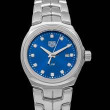 Thumbnail von TAG Heuer Link Lady WBC1318.BA0600 - Link Ladies Quartz Blue Dial with Diamonds Ladies Watch </h1>