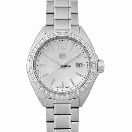  TAG Heuer Formula 1 Lady WBJ141A.BA0664 - Formula 1 Ladies Quartz Mother Of Pearl Dial with Diamonds Ladies Watch </h1> 