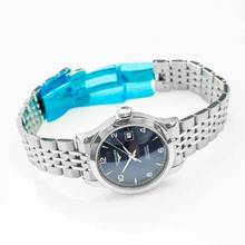 Thumbnail von Longines Record L23214966 - RECORD 30MM BLUE AUTOMATIC CHRONOMETER </h1>