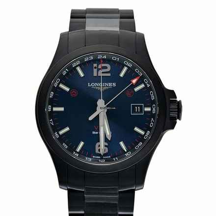  Longines Conquest L37282966 - Conquest VHP GMT Quartz Blue Dial Men's Watch </h1> 