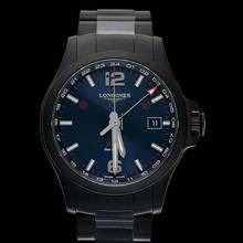 Thumbnail von Longines Conquest L37282966 - Conquest VHP GMT Quartz Blue Dial Men's Watch </h1>