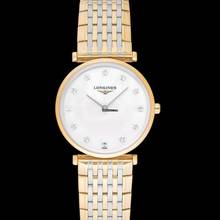 Thumbnail von Longines La Grande Classique L45122877 - La Grande Classique de Longines Quartz White Mother Of Pearl Dial Diamond Ladi </h1>