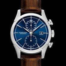 Thumbnail von Hamilton Spirit of Liberty H32416541 - American Classic Spirit of Liberty Auto Chrono Automatic Blue Dial Stainless S </h1>