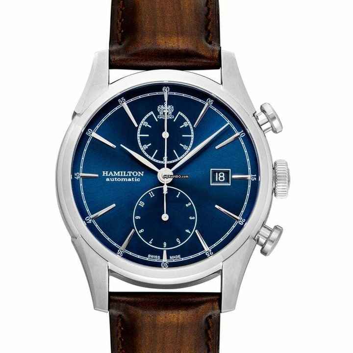  Hamilton Spirit of Liberty H32416541 - American Classic Spirit of Liberty Auto Chrono Automatic Blue Dial Stainless S </h1> 