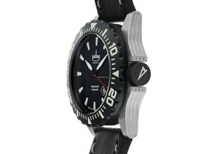 Thumbnail von Askania Tempelhof Stahl Automatik Armband Leder 48mm Ref.TEM-6005 Box&Pap. Full Set Neu