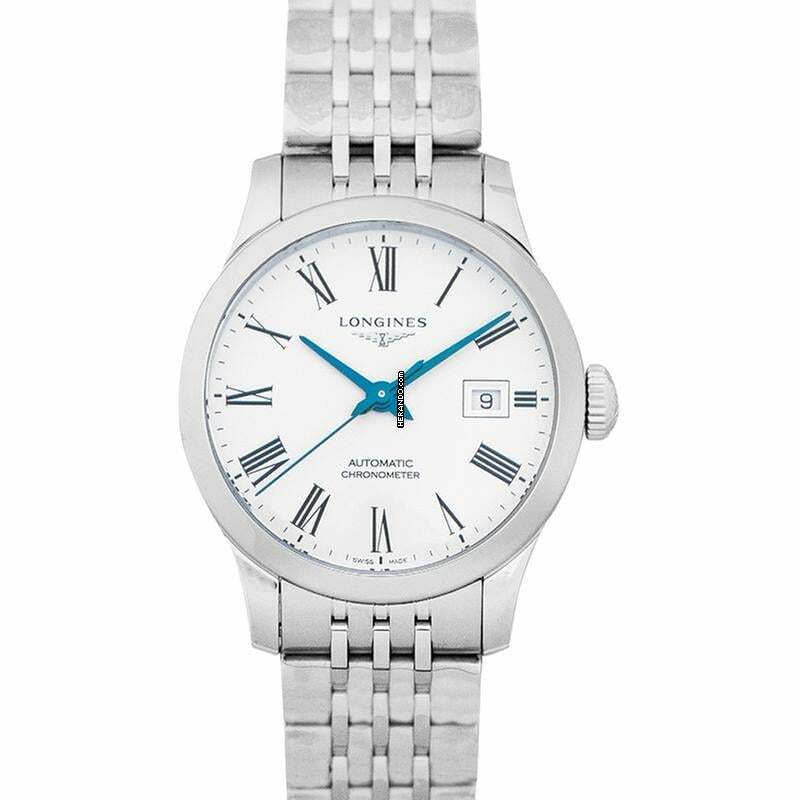  Longines Record L23214116 - Record Automatic White Dial Ladies Watch </h1> 