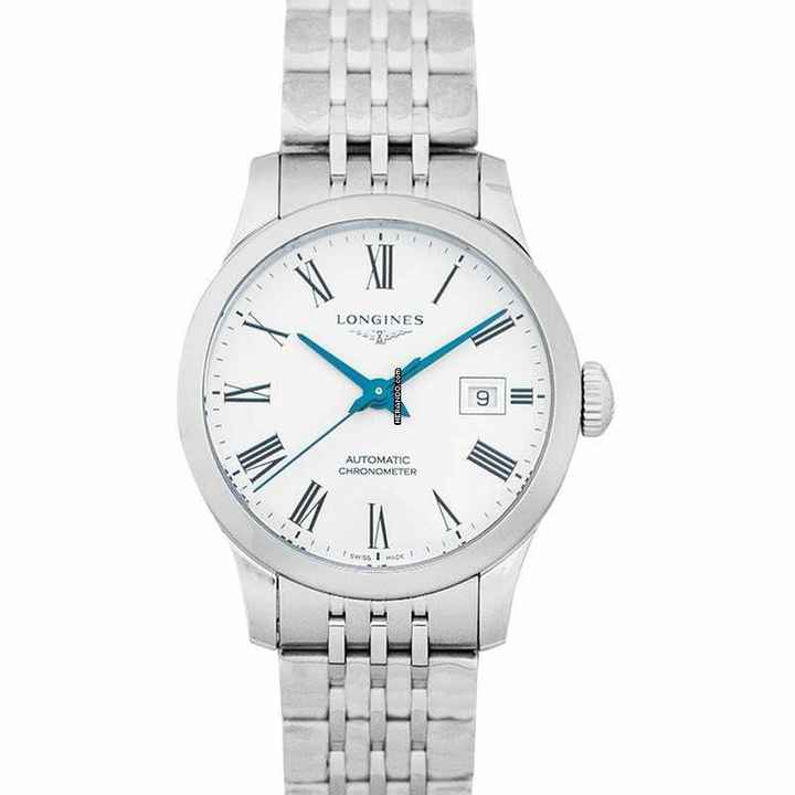  Longines Record L23214116 - Record Automatic White Dial Ladies Watch </h1> 