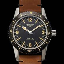 Thumbnail von Longines L28224562 - The Longines Skin Diver Watch Automatic Black Dial Men's Watch </h1>