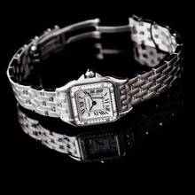 Thumbnail von Cartier Panthère W4PN0007 - Panthere de Cartier 22 mm Quartz Silver Dial Diamond Ladies Watch </h1>