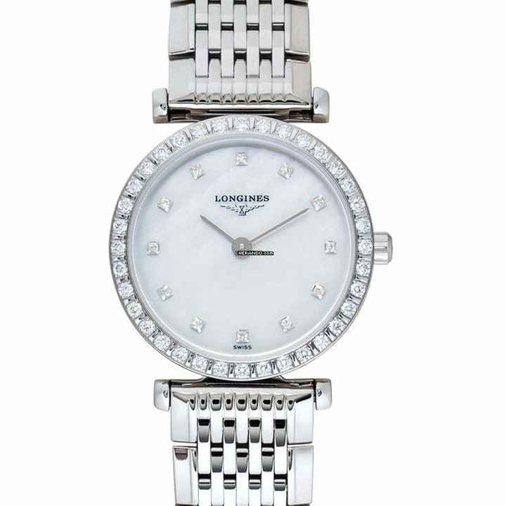  Longines La Grande Classique L43410806 - La Grande Classique de Longines Quartz White Mother Of Pearl Dial Diamond Ladi </h1> 