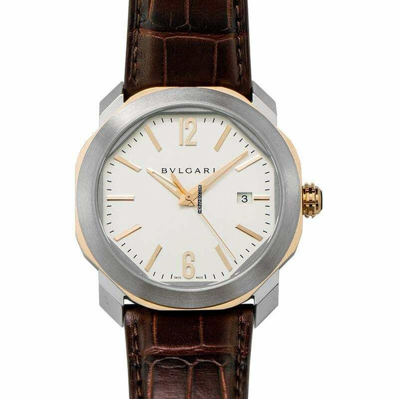  Bulgari Octo 102703 - Octo Roma Automatic Silver Dial Stainless Steel Men's Watch </h1> 