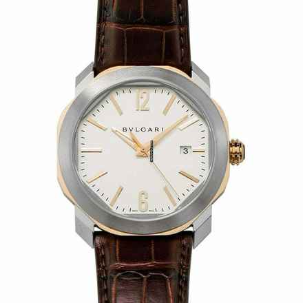  Bulgari Octo 102703 - Octo Roma Automatic Silver Dial Stainless Steel Men's Watch </h1> 