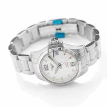 Thumbnail von Longines Conquest L33164876 - Conquest V.H.P. Quartz White Dial Ladies Watch </h1>