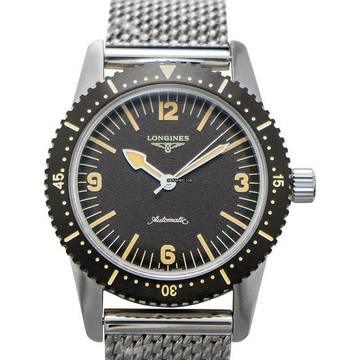  Longines Heritage L28224566 - Heritage Skin Diver Automatic Black Dial Men's Watch </h1> 