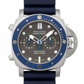  Panerai Submersible PAM00982 - Submersible Chrono Guillaume Nery Edition 47mm Automatic Grey Dial Men's Watch </h1> 