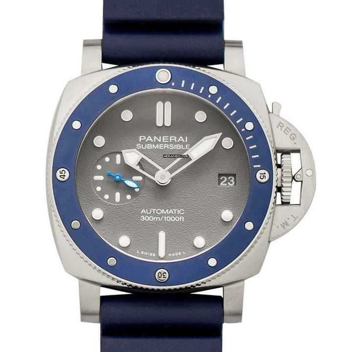  Panerai Submersible PAM00959 - Submersible 42 mm 3 Days Automatic Grey Dial Men's Watch </h1> 