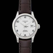 Thumbnail von Longines Record L23214762 - Record Automatic Silver Dial Ladies Watch </h1>