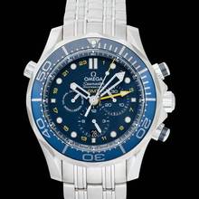 Thumbnail von Omega Seamaster Diver 300 M 212.30.44.52.03.001 - Seamaster Diver 300 M Co-Axial GMT Chronograph 44 mm Automatic Blue </h1>