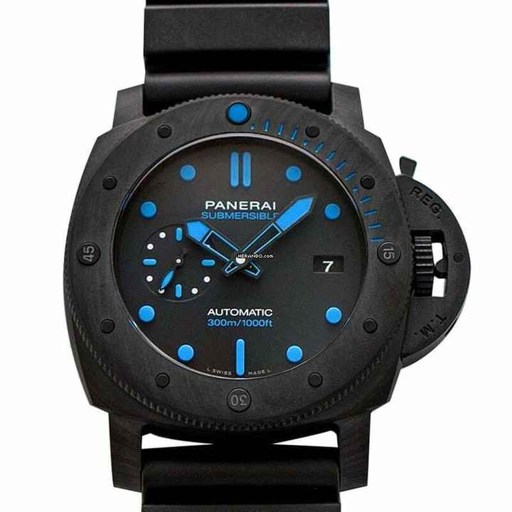  Panerai Luminor 1950 PAM01616 - Luminor Submersible 1950 Automatic Black Dial Men's Watch </h1> 