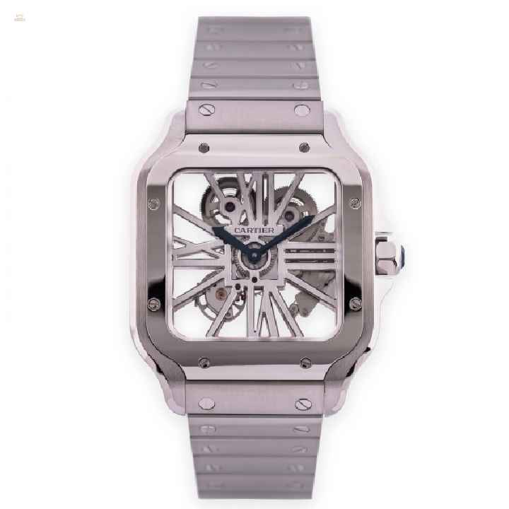 Santos de Cartier skelettiert grosses Modell